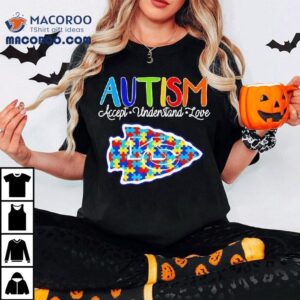 Kansas City Chiefs Autism Accept Understand Love Shirt 1 Kansas City Chiefs Autism Accept Understand Love Tshirt