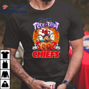 Kansas City Chiefs Trick Or Treat Halloween Tshirt