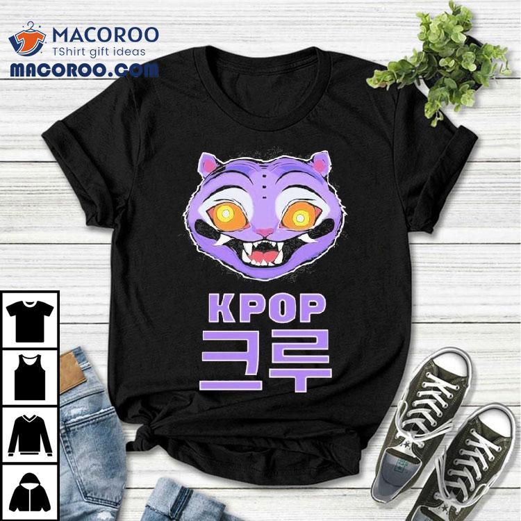 Kpop Demon Hunters Derpy Tiger Shirt Kpop Demon Hunters Derpy Tiger Shirt