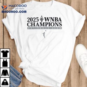 Las Vegas Aces Wnba Finals Champions Basketball Tshirt