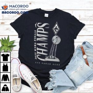 Las Vegas Aces Wnba Finals Champions Trophy Tshirt