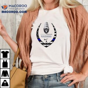 Las Vegas Raiders Police Law Enforcement Appreciation Day Logo Tshirt