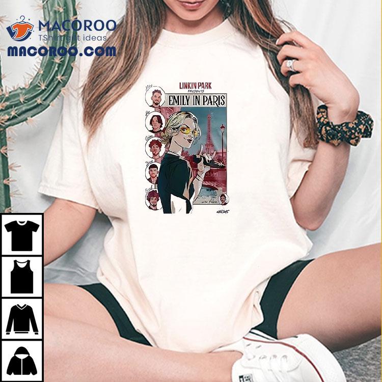 Linkin Park From Zero World Tour X Emily In Paris Art Shirt Linkin Park From Zero World Tour X Emily In Paris Art Shirt