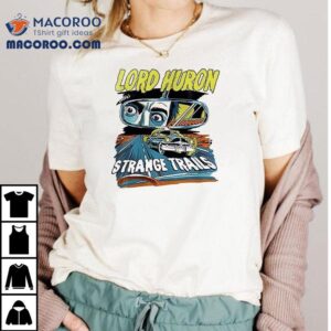 Lord Huron Strange Trails Th Anniversary Tour Collection Dates Comic Tshirt