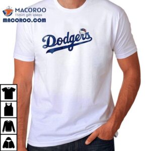 Los Angeles Dodgers X Hello Kitty And Friends Baseball Shirt 1 Los Angeles Dodgers X Hello Kitty And Friends Baseball Tshirt