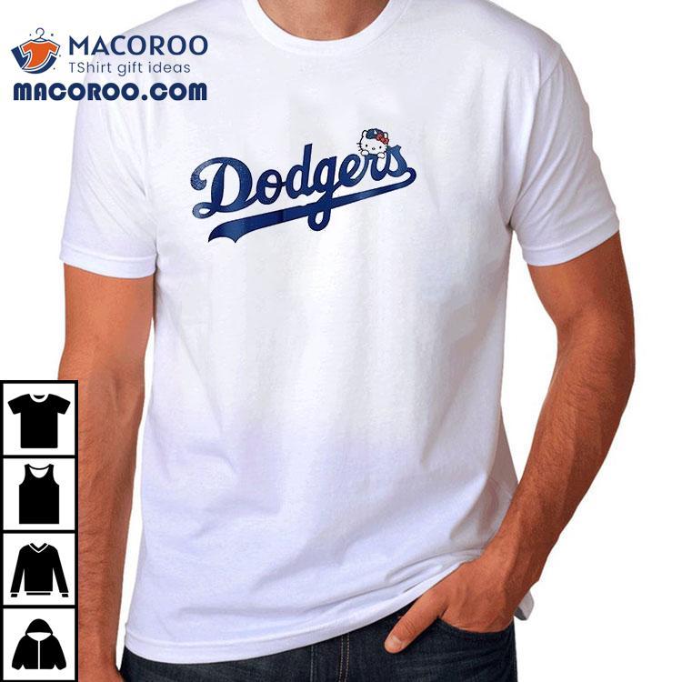 Los Angeles Dodgers X Hello Kitty And Friends Baseball Shirt Los Angeles Dodgers X Hello Kitty And Friends Baseball Shirt