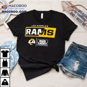 Los Angeles Rams Nfl X Bud Ligh Tshirt