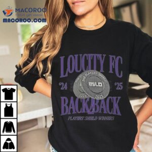 Loucity Fc 2024-2025 Back 2 Back Players Shield Winners Shirt 1 Loucity Fc Back Back Players Shield Winners Tshirt