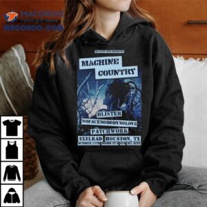 Machine Country October Houston Texas Tshirt