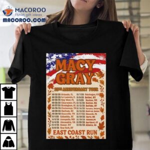 Macy Gray Th Anniversary Tour Tshirt
