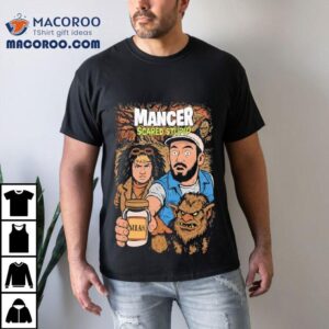 Mancer Scared Stupid Halloween Tshirt