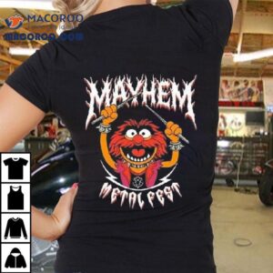 Mayhem Metal Fest Character Animal From The Muppets Shirt