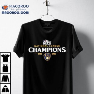 Milwaukee Brewers National League Champions Mlb Tshirt