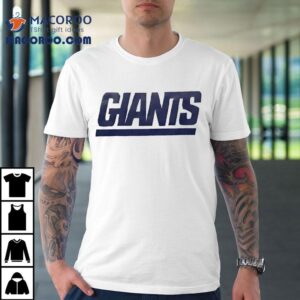 New York Giants Apparel Logo Shirt