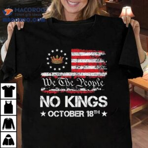 No Kings October We The People Tshirt