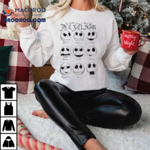 Painajainen Ennen Joulua Emotions Of Jack Skellington Tshirt