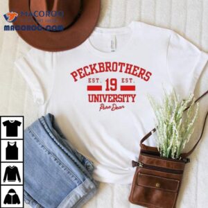 Peck Brothers Pure Dean University Est Tshirt