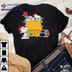 Pittsburgh Pirates Snoopy Christmas Holiday Shirt 1 Pittsburgh Pirates Snoopy Christmas Holiday Tshirt