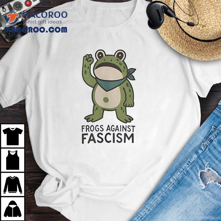 Portland Frog Against Fascism Shirt Portland Frog Against Fascism Shirt