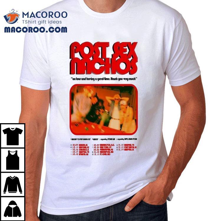 Post Sex Nachos Fall Tour 2025 Shirt Post Sex Nachos Fall Tour 2025 Shirt