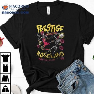 Prestige Roseland Wrestling I Was There Skeleton Tshirt