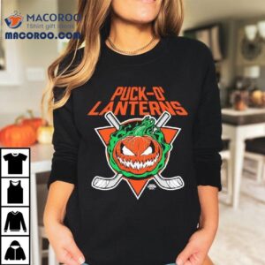 Puck O' Lanterns Bring Hockey Back Hockey Halloween Shirt 1 Puck O Lanterns Bring Hockey Back Hockey Halloween Tshirt