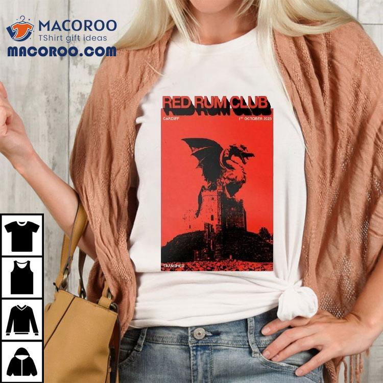 Red Rum Club October 1 2025 Tramshed Cardiff Uk- Shirt Red Rum Club October 1 2025 Tramshed Cardiff Uk- Shirt