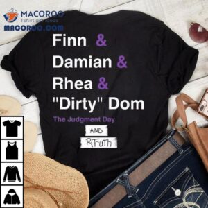 Ron Killings Finn Damian Rhea Dirty Dom And Rtruth Tshirt