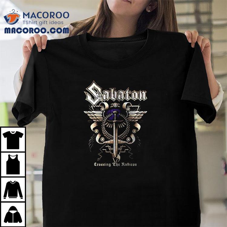 Sabaton Crossing The Rubicon Logo Shirt Sabaton Crossing The Rubicon Logo Shirt