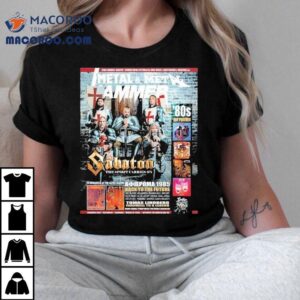 Sabaton On The Cover Of Metal Hammer Greece October 2025 The Spirit Carries Shirt 1 Sabaton On The Cover Of Metal Hammer Greece October The Spirit Carries Tshirt