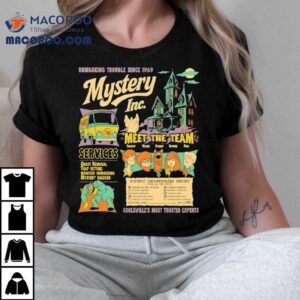Scooby Doo Where Are You Series Mystery Inc Team Unmasking Trouble Since 1969 Shirt 1 Scooby Doo Where Are You Series Mystery Inc Team Unmasking Trouble Since Tshirt