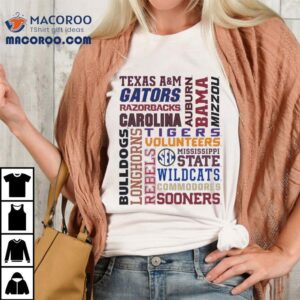 Sec All Team Football Tshirt