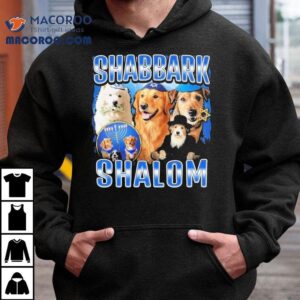 Shabbark Shalom Star Of David Israel Dog Tshirt
