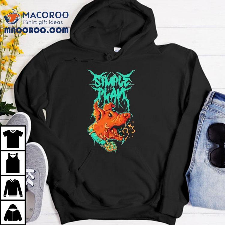 Simple Plan 2025 Halloween Spooky Metal Logo Shirt Simple Plan 2025 Halloween Spooky Metal Logo Shirt