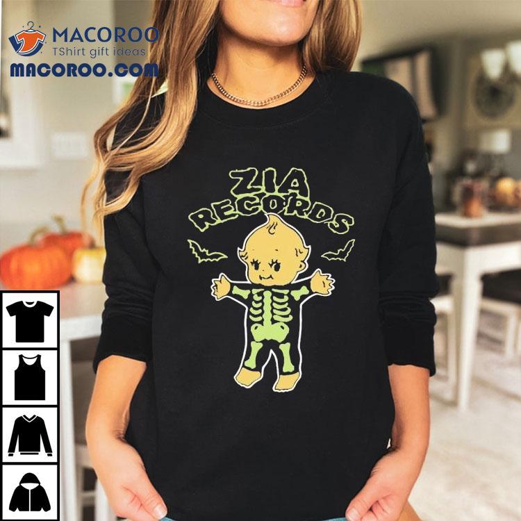 Skeleton Zia Records Halloween 2025 Shirt Skeleton Zia Records Halloween 2025 Shirt