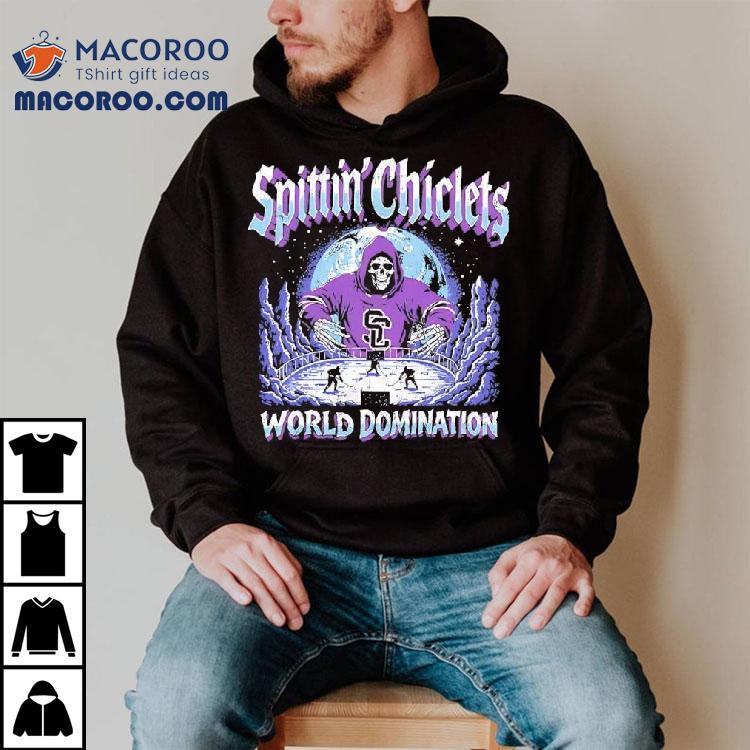 Spittin Chiclets World Domination Skeleton Shirt Spittin Chiclets World Domination Skeleton Shirt