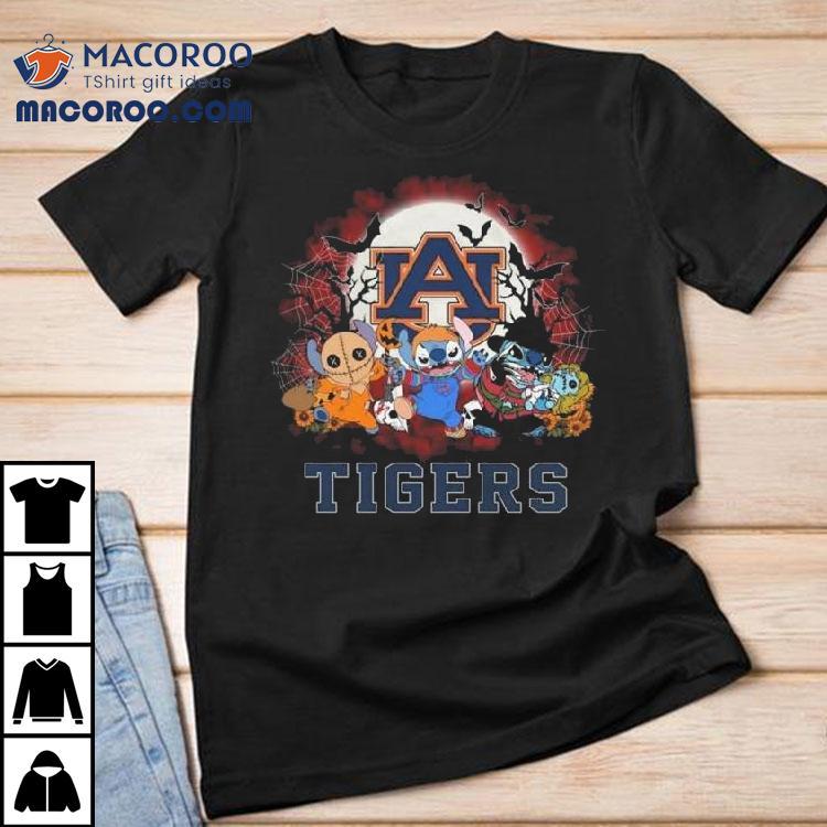 Stitch X Auburn Tigers Halloween 2025 Shirt Stitch X Auburn Tigers Halloween 2025 Shirt