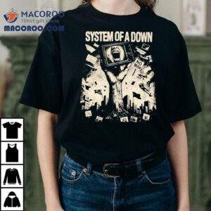 System Of A Down No War Vintage Tshirt
