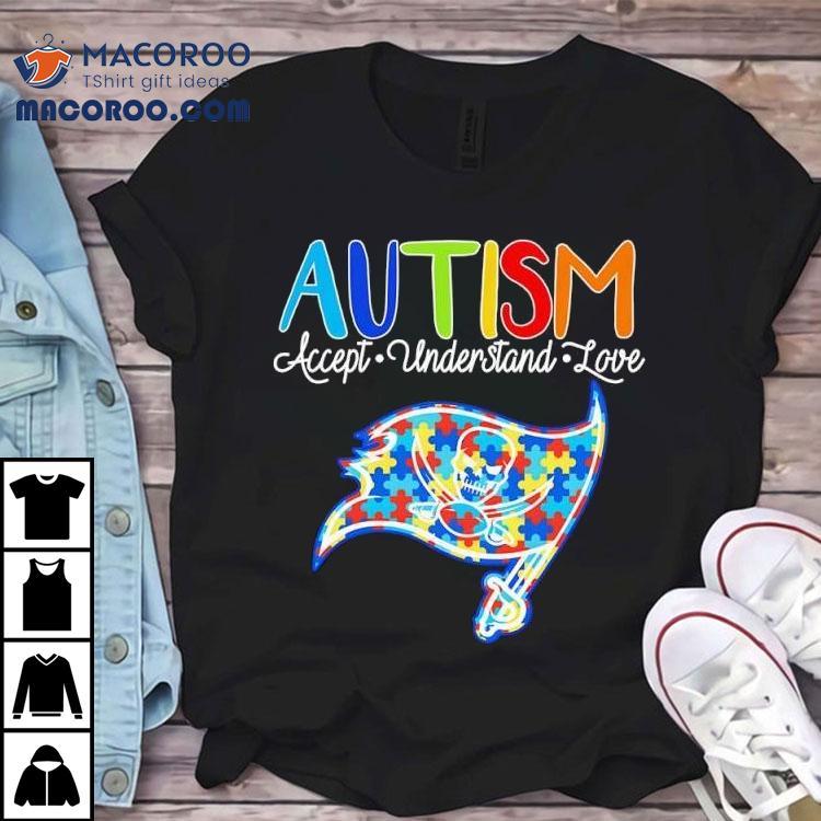 Tampa Bay Buccaneers Autism Accept Understand Love Shirt Tampa Bay Buccaneers Autism Accept Understand Love Shirt