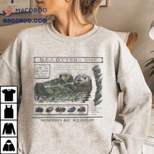 Taylor Sea O Tter Emhydra Lutris Monterey Bay Aquarium Otter Shirt 1 Taylor Sea O Tter Emhydra Lutris Monterey Bay Aquarium Otter Tshirt