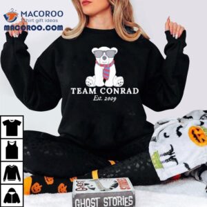 Team Conrad Junior Mint Bear Est 2009 Shirt