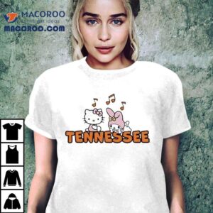 Tennessee Volunrs Hello Kitty My Melody Shirt 1 Tennessee Volunrs Hello Kitty My Melody Tshirt