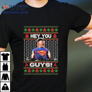 The Goonies Sloth Hey You Guys Ugly Holiday Christmas Shirt
