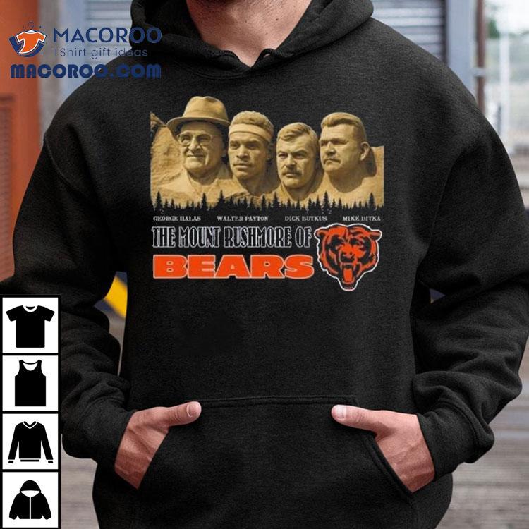 The Mount Rushmore Of Chicago Bears Legends 2025 Shirt The Mount Rushmore Of Chicago Bears Legends 2025 Shirt