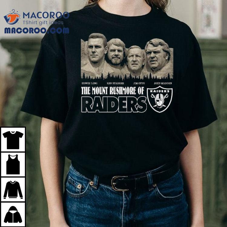 The Mount Rushmore Of Las Vegas Raiders Legends 2025 Shirt The Mount Rushmore Of Las Vegas Raiders Legends 2025 Shirt