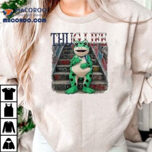Thug Life Frog Portland Ice Anti Fascism Protest Shirt