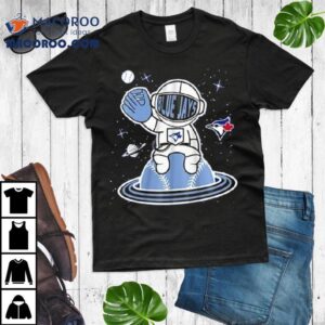 Toronto Blue Jays Boys Blue Space Ball Shirt 1 Toronto Blue Jays Boys Blue Space Ball Tshirt