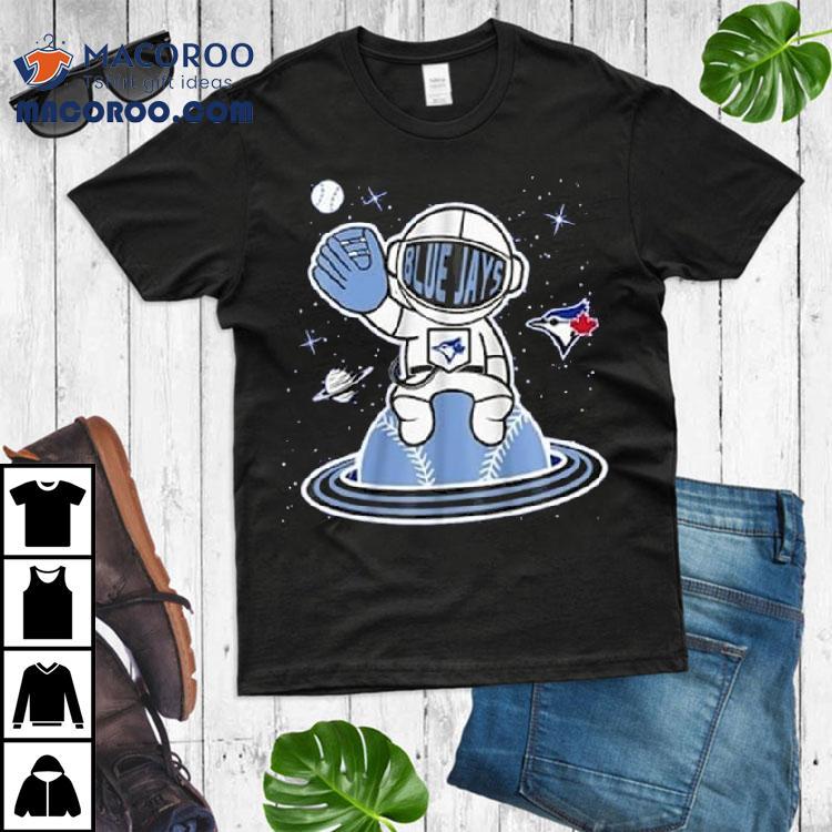 Toronto Blue Jays Boys Blue Space Ball Shirt Toronto Blue Jays Boys Blue Space Ball Shirt