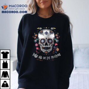 Toronto Maple Leafs Feliz Dia De Los Muertos Skull Tshirt