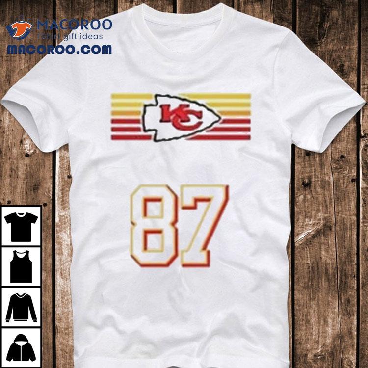Travis Kelce Pregame 87 Kansas City Chiefs Logo Shirt Travis Kelce Pregame 87 Kansas City Chiefs Logo Shirt